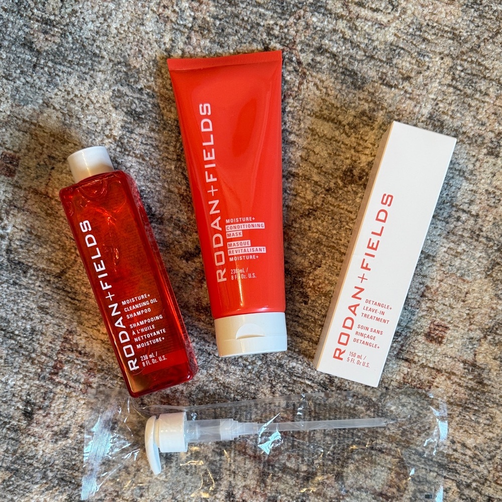 Rodan + Fields Moisture+ Hair Care Trio Set